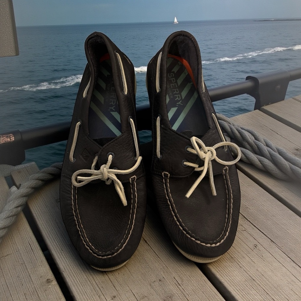 Sperry Blue Boating Shoes
